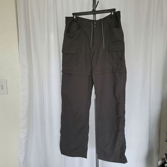 the North face gray switch it reversible pants to shorts women's size 10 - Picture 6 of 12